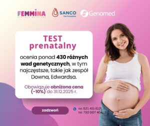 Oferujemy test prenatalny