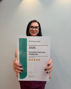 Femmina Centrum Medyczne zostało wyróżnione tytułem „Placówka Przyjazna Pacjentom 2025”