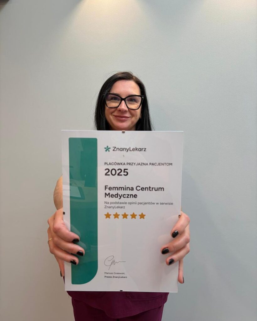 Femmina Centrum Medyczne zostało wyróżnione tytułem „Placówka Przyjazna Pacjentom 2025”